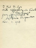 A Miscellany of Poetry 1920–1922 (Signed copy)