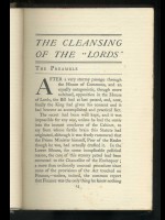 The Cleansing of the 