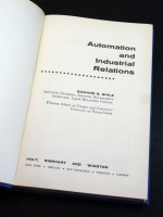 Automation and Industrial Relations (Signed copy)