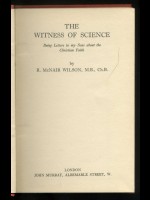 The Witness of Science (Signed copy)