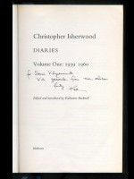 Christopher Isherwood, Diaries. Vol 1: 1939–1960 (Signed copy)