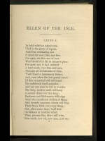 Ellen of the Isle, A New Poem (Signed copy)