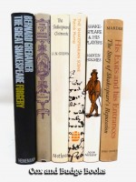 Six hardback books on Shakespeare, his Life and Work