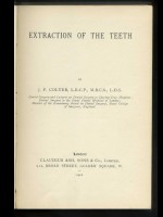 Extraction of the Teeth