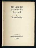 Mr Finchley Discovers his England