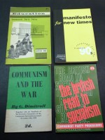 Seven books on left-wing politics, history etc
