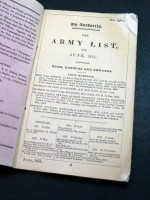 The Army List for June 1851
