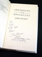 Greyhound for Breakfast (Signed copy)