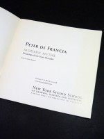 Peter de Francia, Modern Myths: Drawings from Four Decades
