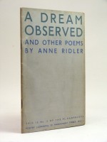 A Dream Observed and Other Poems (Signed copy)