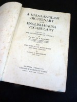 A Hausa-English Dictionary and English-Hausa Vocabulary