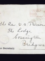 Arthur Henderson, Labour Home Secretary 1924, autographed letter