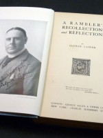 A Rambler's Recollections & Reflections (Signed copy)