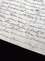 Field Marshal Garnet Wolseley, handwritten letter from Montreal, 1866