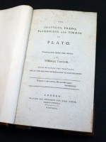 The Cratylus, Phaedo, Parmenides, and Timaeus of Plato