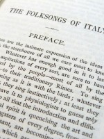 The Folk-Songs of Italy