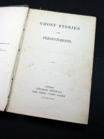 Ghost Stories and Presentiments