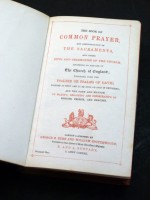 Book of Common Prayer & Proper Lessons