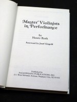 Master Violinists in Performance