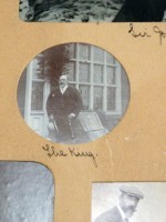 Photograph album, with original images of the Royal Yacht, Louis Mountbatten as a baby