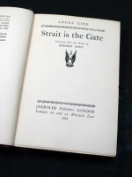 Strait is the Gate