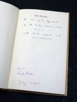 The Bridge, Poems 1939–1944 (Signed copy)