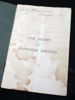 The Secret of Japanese Success (Signed copy)