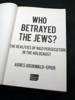 Who Betrayed the Jews? (Signed copy)