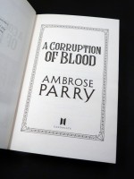 A Corruption of Blood (Signed copy)