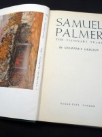 Three books on artist Samuel Palmer