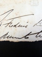 Frederic, Lord Leighton cut signature