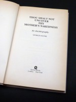 Thou Shalt Not Uncover Thy Mother's Nakedness (Signed copy)