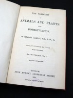 The Variation of Animals and Plants under Domestication, Volume 2