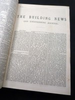 The Building News and Engineering Journal, Volume 47, July to December 1884