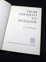 Two A J P Taylor first editions