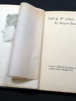 Four books by or about Rupert Brooke