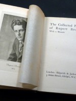 Four books by or about Rupert Brooke