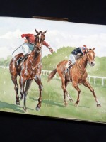 Original 1920s watercolour album: horses, horse racing, equestrian etc | Guy Hemming Coltart | £80.00